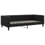 Sofá cama nido tela negro 100x200 cm de vidaXL, Camas y somieres - Ref: Foro24-3196585, Precio: 281,00 €, Descuento: %