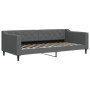 Sofá cama nido tela gris oscuro 90x200 cm de vidaXL, Camas y somieres - Ref: Foro24-3197427, Precio: 300,75 €, Descuento: %