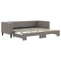 Sofá cama nido tela gris taupe 90x200 cm de vidaXL, Camas y somieres - Ref: Foro24-3196581, Precio: 282,49 €, Descuento: %