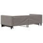 Sofá cama nido tela gris taupe 90x200 cm de vidaXL, Camas y somieres - Ref: Foro24-3196581, Precio: 282,49 €, Descuento: %