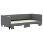 Sofá cama nido tela gris oscuro 90x200 cm de vidaXL, Camas y somieres - Ref: Foro24-3196579, Precio: 311,49 €, Descuento: %