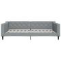 Sofá cama nido tela gris claro 100x200 cm de vidaXL, Camas y somieres - Ref: Foro24-3197431, Precio: 284,30 €, Descuento: %