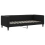 Black fabric trundle sofa bed 90x200 cm by vidaXL, Beds and slatted bases - Ref: Foro24-3196580, Price: 270,99 €, Discount: %