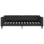 Trundle sofa bed black fabric 100x200 cm by vidaXL, Beds and slatted bases - Ref: Foro24-3197433, Price: 312,99 €, Discount: %