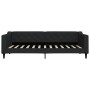 Black fabric trundle sofa bed 90x200 cm by vidaXL, Beds and slatted bases - Ref: Foro24-3197428, Price: 271,67 €, Discount: %