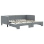 Sofá cama nido tela gris claro 90x190 cm de vidaXL, Camas y somieres - Ref: Foro24-3196588, Precio: 265,76 €, Descuento: %