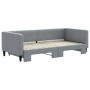 Sofá cama nido tela gris claro 90x190 cm de vidaXL, Camas y somieres - Ref: Foro24-3196588, Precio: 265,76 €, Descuento: %