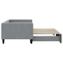 Sofá cama nido tela gris claro 90x190 cm de vidaXL, Camas y somieres - Ref: Foro24-3196588, Precio: 265,76 €, Descuento: %