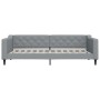 Sofá cama nido tela gris claro 90x200 cm de vidaXL, Camas y somieres - Ref: Foro24-3197426, Precio: 282,58 €, Descuento: %