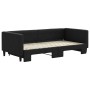 Sofá cama nido tela negro 90x190 cm de vidaXL, Camas y somieres - Ref: Foro24-3196590, Precio: 264,40 €, Descuento: %