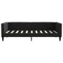 Sofá cama nido tela negro 90x190 cm de vidaXL, Camas y somieres - Ref: Foro24-3196590, Precio: 264,40 €, Descuento: %