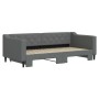 Sofá cama nido tela gris oscuro 90x190 cm de vidaXL, Camas y somieres - Ref: Foro24-3197437, Precio: 282,10 €, Descuento: %