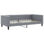 Sofá cama nido con colchón tela gris claro 100x200 cm de vidaXL, Camas y somieres - Ref: Foro24-3196601, Precio: 445,99 €, De...