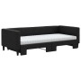 Sofá cama nido con colchón tela negro 90x190 cm de vidaXL, Camas y somieres - Ref: Foro24-3196608, Precio: 442,67 €, Descuent...