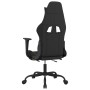 Silla gaming con reposapiés tela verde claro y negro de vidaXL, Sillones para videojuegos - Ref: Foro24-3143728, Precio: 130,...