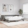 Trundle sofa bed with dark gray fabric mattress 90x190 cm by vidaXL, Beds and slatted bases - Ref: Foro24-3196607, Price: 442...