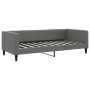 Sofá cama nido con colchón tela gris oscuro 90x190 cm de vidaXL, Camas y somieres - Ref: Foro24-3196607, Precio: 442,57 €, De...