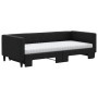 Sofá cama nido con colchón tela negro 90x200 cm de vidaXL, Camas y somieres - Ref: Foro24-3196598, Precio: 441,08 €, Descuent...