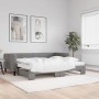 Trundle sofa bed with dark gray fabric mattress 90x200 cm by vidaXL, Beds and slatted bases - Ref: Foro24-3196597, Price: 447...