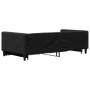 Trundle sofa bed with drawers black fabric 100x200 cm by vidaXL, Beds and slatted bases - Ref: Foro24-3196621, Price: 333,11 ...