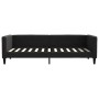 Trundle sofa bed with drawers black fabric 100x200 cm by vidaXL, Beds and slatted bases - Ref: Foro24-3196621, Price: 333,11 ...