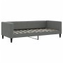 Trundle sofa bed with drawers dark gray fabric 90x200 cm by vidaXL, Beds and slatted bases - Ref: Foro24-3196615, Price: 369,...