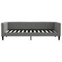 Sofá cama nido con cajones tela gris oscuro 90x200 cm de vidaXL, Camas y somieres - Ref: Foro24-3196615, Precio: 369,03 €, De...