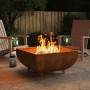 Corten steel brazier 80x80x42 cm by vidaXL, Chimneys - Ref: Foro24-824543, Price: 77,13 €, Discount: %