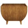 Corten steel brazier 50x50x37 cm by vidaXL, Chimneys - Ref: Foro24-824542, Price: 55,99 €, Discount: %