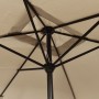 Garden umbrella with metal pole 300x200 cm in taupe gray. by vidaXL, Umbrellas - Ref: Foro24-44502, Price: 62,77 €, Discount: %