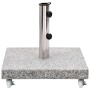 Square umbrella base made of 30 kg gray granite by vidaXL, Umbrella bases - Ref: Foro24-48563, Price: 80,99 €, Discount: %