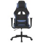 Gaming-Stuhl aus schwarzem und blauem Stoff von vidaXL, Gaming-Stühle - Ref: Foro24-3143739, Preis: 128,74 €, Rabatt: %