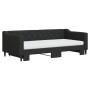 Sofá cama nido con colchón tela negro 90x190 cm de vidaXL, Camas y somieres - Ref: Foro24-3197456, Precio: 444,28 €, Descuent...