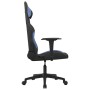 Gaming-Stuhl aus schwarzem und blauem Stoff von vidaXL, Gaming-Stühle - Ref: Foro24-3143739, Preis: 128,74 €, Rabatt: %