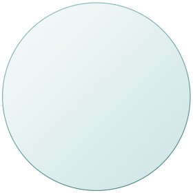 Round tempered glass table top 800 mm by vidaXL, Table tops - Ref: Foro24-243629, Price: 70,43 €, Discount: %