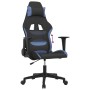 Silla gaming tela negro y azul de vidaXL, Sillones para videojuegos - Ref: Foro24-3143739, Precio: 128,99 €, Descuento: %