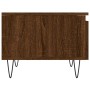 Coffee tables 2 pcs engineered wood brown oak 50x46x35cm by vidaXL, Coffee table - Ref: Foro24-830875, Price: 53,87 €, Discou...