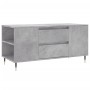 Mesa de centro madera ingeniería gris hormigón 102x44,5x50 cm de vidaXL, Mesas de centro - Ref: Foro24-830992, Precio: 78,57 ...