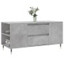 Mesa de centro madera ingeniería gris hormigón 102x44,5x50 cm de vidaXL, Mesas de centro - Ref: Foro24-830992, Precio: 78,57 ...