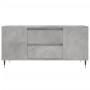 Mesa de centro madera ingeniería gris hormigón 102x44,5x50 cm de vidaXL, Mesas de centro - Ref: Foro24-830992, Precio: 78,57 ...