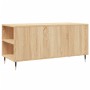 Mesa de centro madera de ingeniería roble Sonoma 102x44,5x50 cm de vidaXL, Mesas de centro - Ref: Foro24-830991, Precio: 77,9...