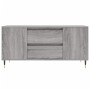 Mesa de centro madera de ingeniería gris Sonoma 102x44,5x50 cm de vidaXL, Mesas de centro - Ref: Foro24-830994, Precio: 77,59...