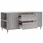 Mesa de centro madera de ingeniería gris Sonoma 102x44,5x50 cm de vidaXL, Mesas de centro - Ref: Foro24-830994, Precio: 77,59...