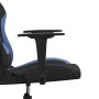 Gaming-Stuhl aus schwarzem und blauem Stoff von vidaXL, Gaming-Stühle - Ref: Foro24-3143739, Preis: 128,74 €, Rabatt: %