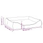 Cama para perros de cuero sintético marrón 80x68x23 cm de vidaXL, Camas para perros - Ref: Foro24-171244, Precio: 39,71 €, De...