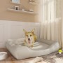 Beige synthetic leather dog bed 80x68x23 cm by vidaXL, Beds for dogs - Ref: Foro24-171250, Price: 36,99 €, Discount: %