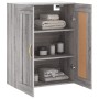 Armario de pared madera ingeniería gris Sonoma 69,5x34x90 cm de vidaXL, Aparadores - Ref: Foro24-835016, Precio: 72,45 €, Des...