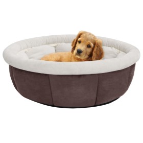 Brown dog bed 59x59x24 cm by vidaXL, Beds for dogs - Ref: Foro24-171181, Price: 31,38 €, Discount: %