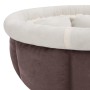 Braunes Hundebett 59x59x24 cm von vidaXL, Betten für Hunde - Ref: Foro24-171181, Preis: 34,50 €, Rabatt: %