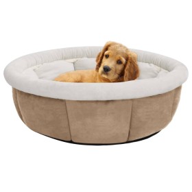 Beige dog bed 59x59x24 cm by vidaXL, Beds for dogs - Ref: Foro24-171179, Price: 30,77 €, Discount: %